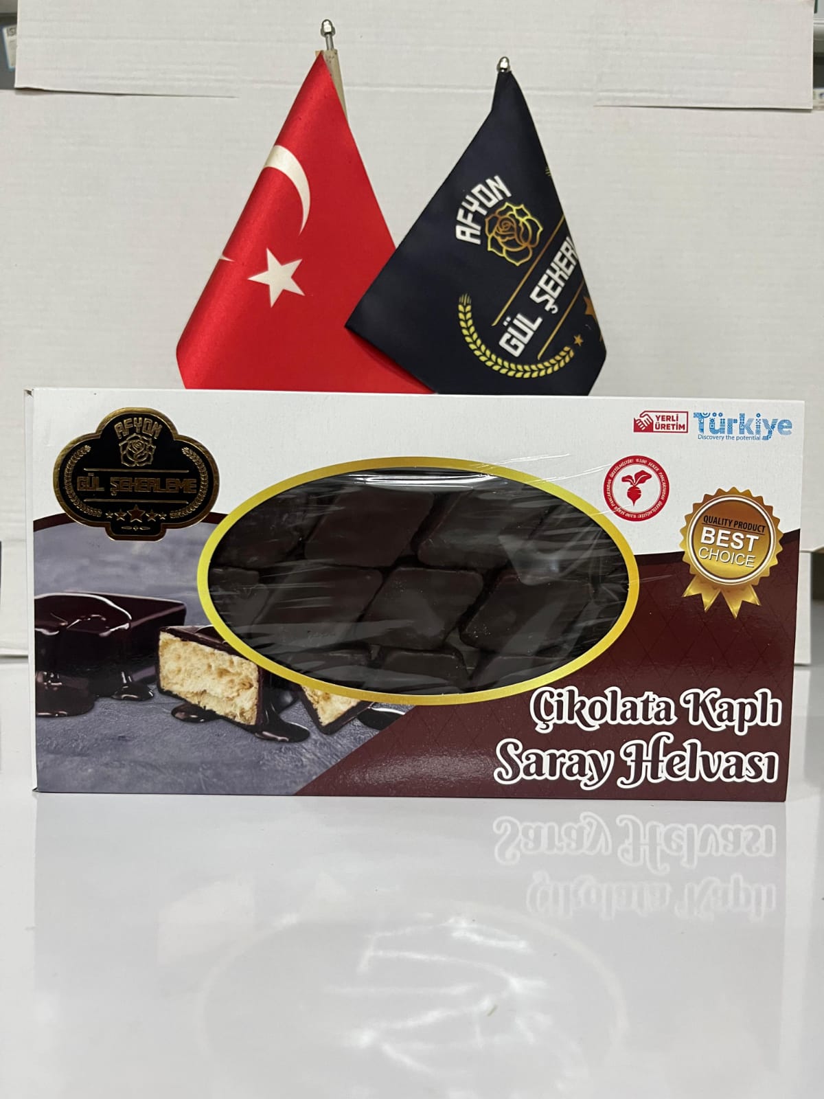 Çikolata Kaplı Saray Helvası